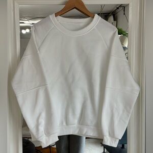 PRIV White Crew Neck Sweater
